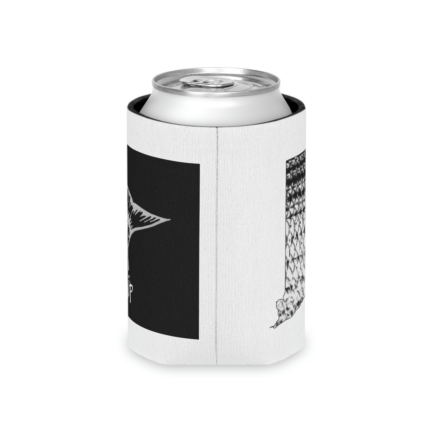 Tail-Whip Rhode Island Striper Skin Can Cooler