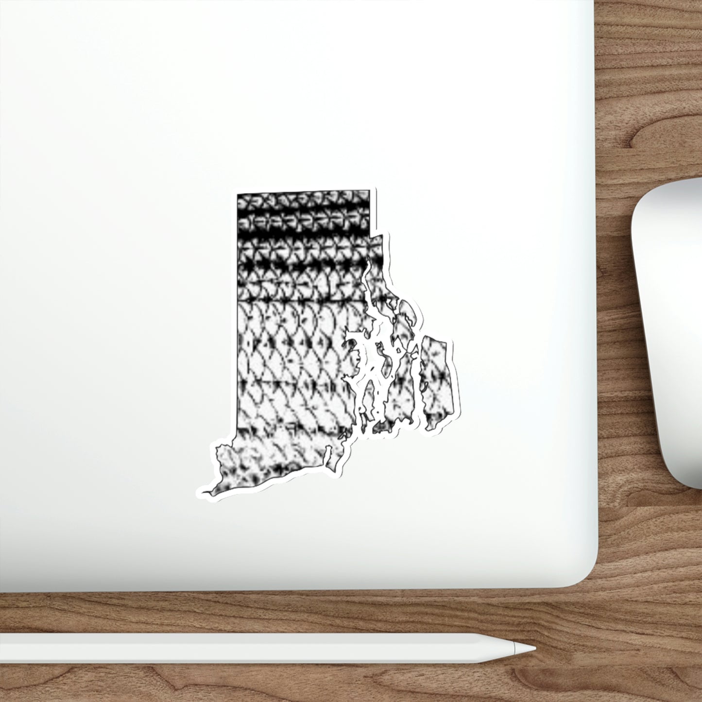 Tail-Whip Rhode Island Striper Skin Die-Cut Stickers